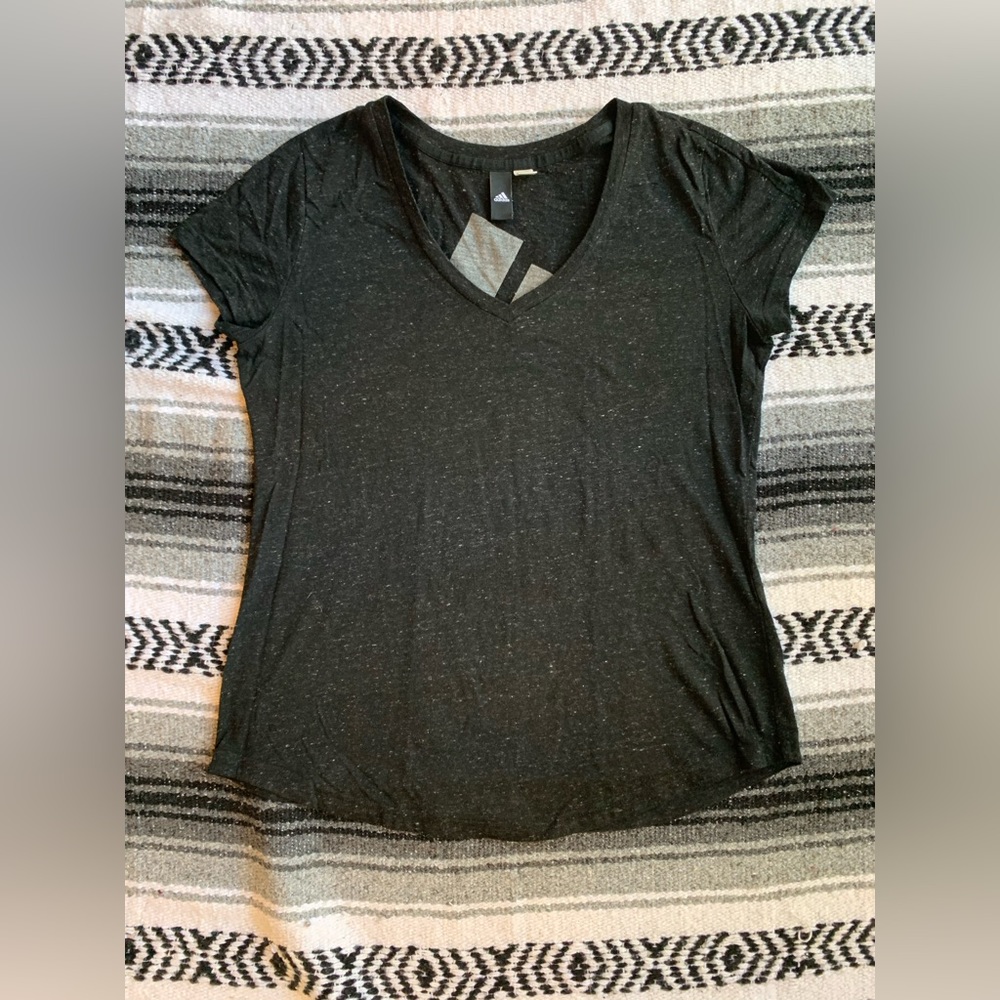 Adidas Black Tshirt Size L